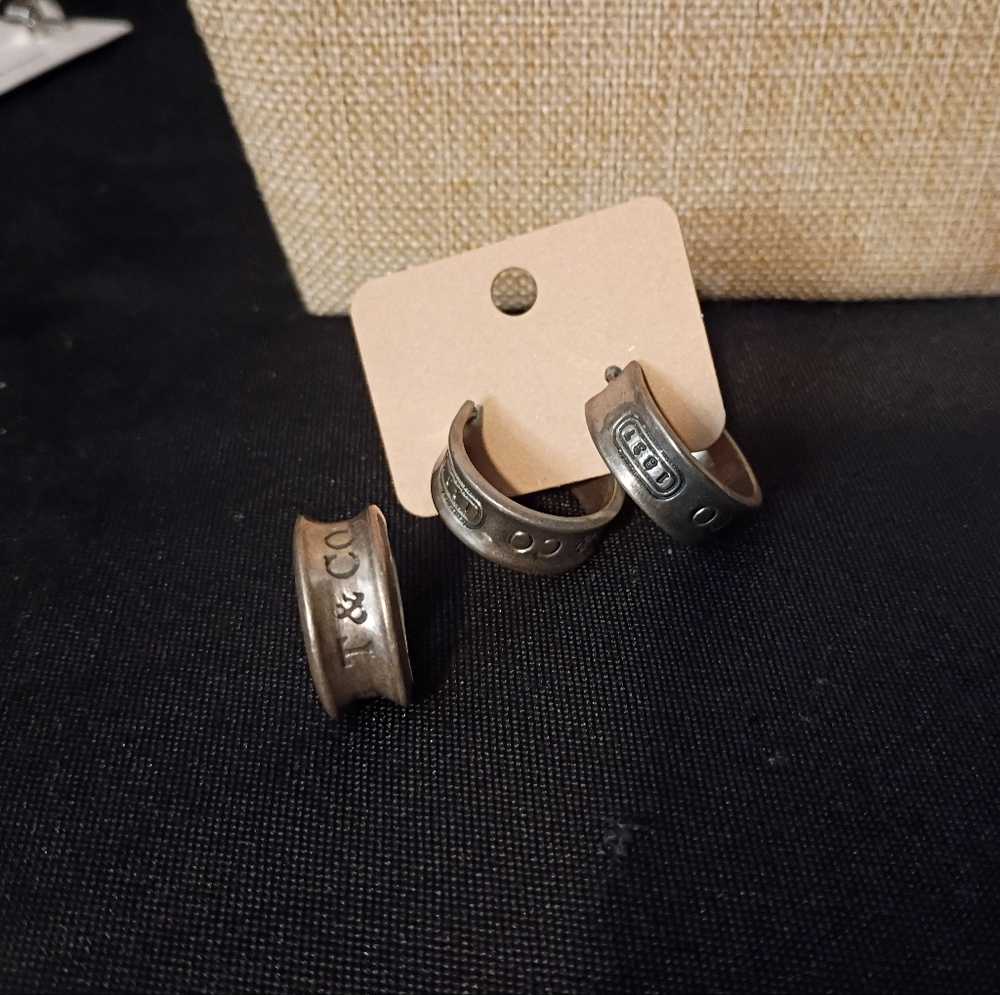 925 Tiffany & Co Vintage Ring And Earrings Set